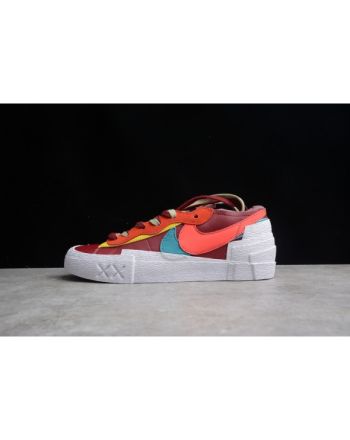 KAWS x sacai x Blazer Low Team Red DM7901-600