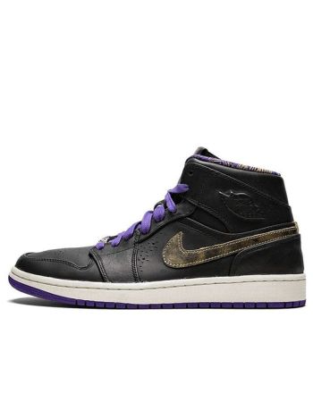 Air Jordan 1 Mid Noveau ??BHM?? 629151-009