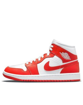 (WMNS) Air Jordan 1 Mid ??Habanero Red?? BQ6472-116