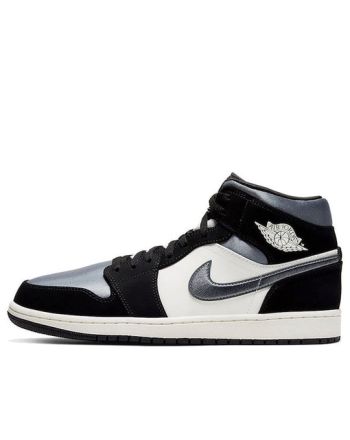 Air Jordan 1 Mid SE ??Satin Smoke Grey?? 852542-011