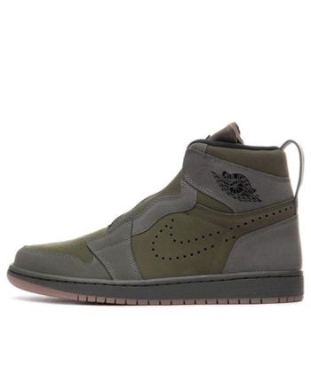 Air Jordan 1 High Zip ??Olive Canvas?? AR4833-300