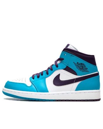 Air Jordan 1 Mid ??Hornets?? 554724-415