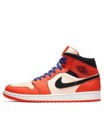 Air Jordan 1 Retro Mid SE ??Team Orange?? 852542-800