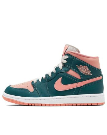 (WMNS) Air Jordan 1 Mid ??Dark Teal Green?? BQ6472-308