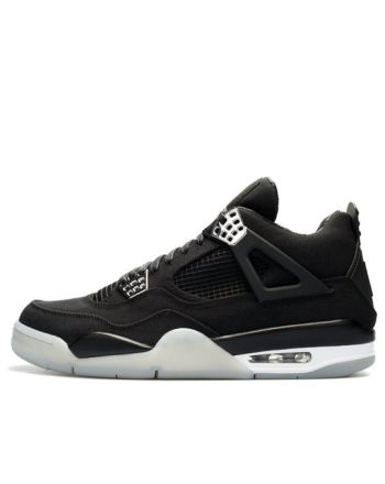 Air Jordan 4 Retro Eminem Carhartt ??Black Goldsilver?? 136863