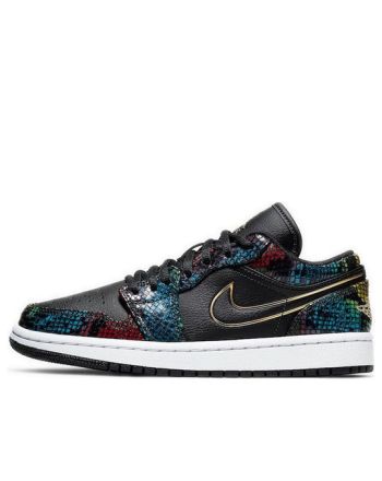 (WMNS) Air Jordan 1 Low ??Multi Snakeskin?? CW5580-001