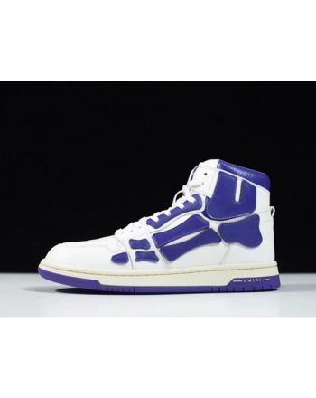 AMIRI Skel Top Hi Purple White