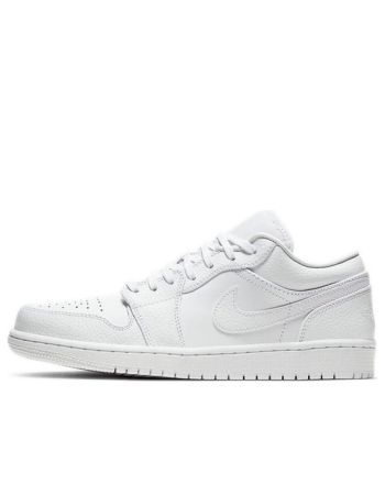 Air Jordan 1 Low ??Triple White?? 553558-130