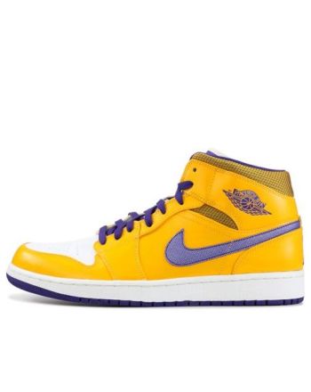 Air Jordan 1 Mid ??Lakers?? 554724-708