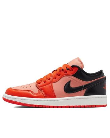 (WMNS) Air Jordan 1 Low SE ??Rush Orange Black?? DM3379-600