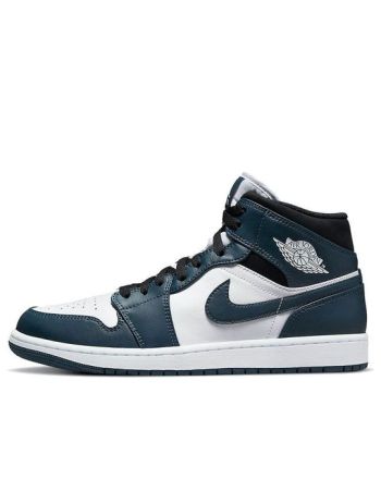 Air Jordan 1 Mid ??Armory Navy?? 554724-411