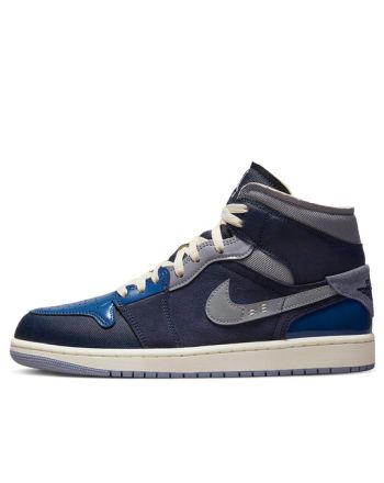 Air Jordan 1 Mid SE Craft ??Inside Out ?C Obsidian?? DR8868-400