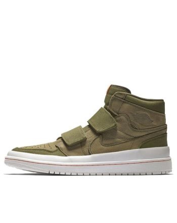 Air Jordan 1 Retro High Double Strap ??Olive Canvas?? AQ7924-305