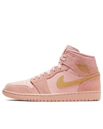 Air Jordan 1 Mid ??Coral Gold?? 852542-600