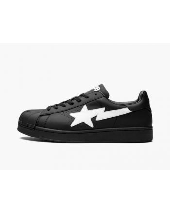 A BATHING APE® Womens SKULL STA L Black