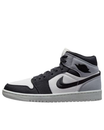 (WMNS) Air Jordan 1 Mid SE ??Canvas Steel Grey?? DV0427-100