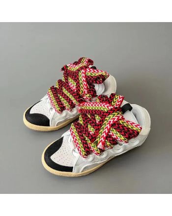 Lanvin Curb Sneaker White Multicolor