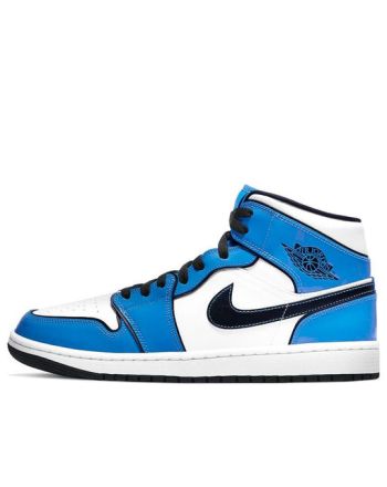 Air Jordan 1 Mid SE ??Signal Blue?? DD6834-402