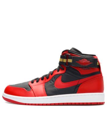 Air Jordan 1 High Strap ??Black Gym Red?? 342132-002