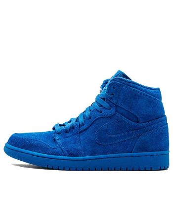 Air Jordan 1 Retro High ??Blue Suede?? 332550-404