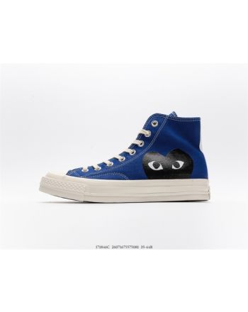 Converse Chuck Taylor All-Star 70 Hi Comme des Garcons PLAY Blue 171846C