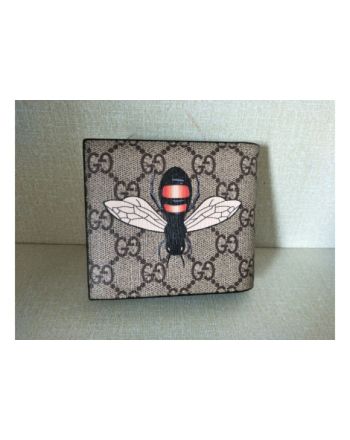 GUCCI WITH PLAID BEE WALLETS