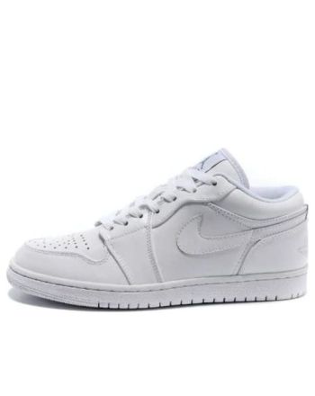 Air Jordan 1 Low ??Triple White?? 553558-100