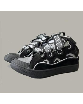 Lanvin Curb Sneaker Black Grey