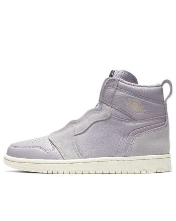 (WMNS) Air Jordan 1 High Zip ??Gray Light Ivory Light Purple?? AQ3742-002