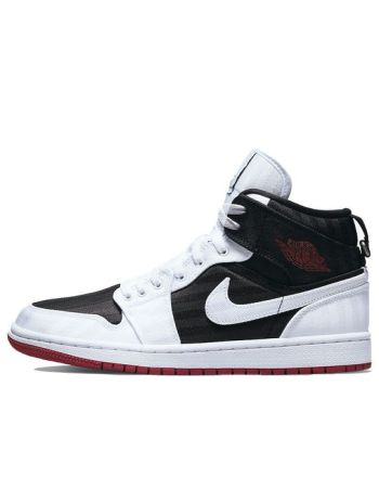 (WMNS) Air Jordan 1 Mid SE Utility ??White Black Gym Red?? DD9338-016