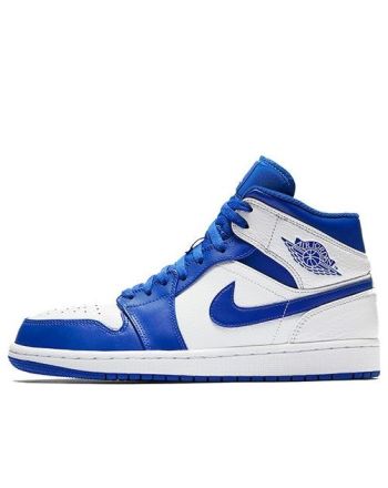 Air Jordan 1 Mid ??Hyper Royal?? 554724-114