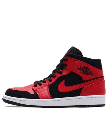 Air Jordan 1 Mid ??Bred?? 554724-054