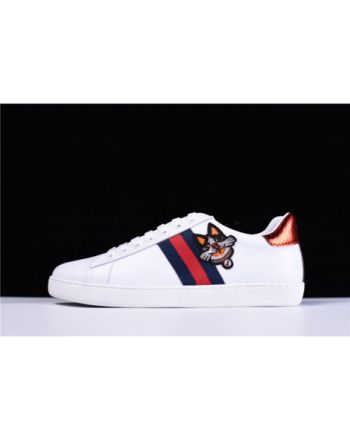 Gucci Original Casual shoes Ace Embroidered Low-Top With dog 6951103-57