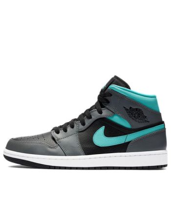 Air Jordan 1 Mid ??Grey Aqua?? 554724-063