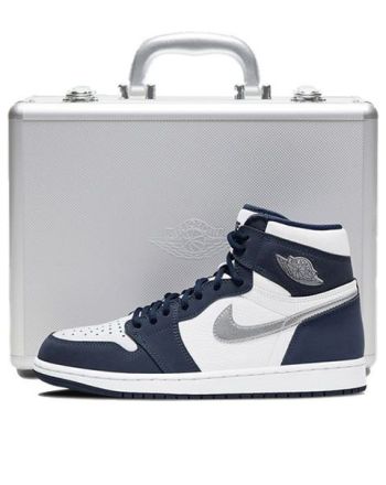 Air Jordan 1 Retro High co.JP ??Midnight Navy?? Suitcase Special Box DB5877-100