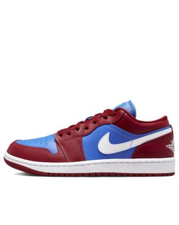 (WMNS) Air Jordan 1 Low ??Deep Red Blue?? DC0774-604