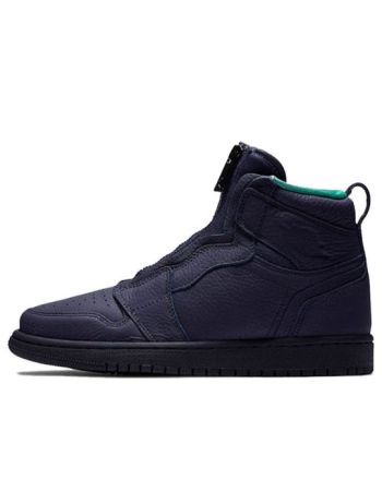 (WMNS) Air Jordan 1 Retro High Zip ??Blackened Blue?? AQ3742-403