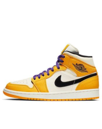 Air Jordan 1 Mid ??Lakers?? 852542-700